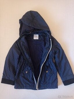 Dívčí zateplená bunda Lindex, vel. 128