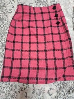Dámská zimní zavinovací sukně vel. 34-36, zn. Pinya