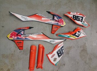 Plasty KTM exc 300/250 - 1