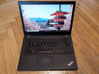 Lenovo T470 14"/i5-6300/8GB/256GB SSD/2x BAT/LTE/W10 + DOCK