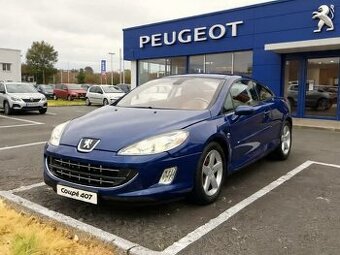 1:18 Peugeot 407 Coupé 3.0 V6 HDI - Modrá - NOREV