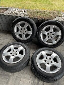 Alu kola 5x100 včetně letních pneu 185/60R14