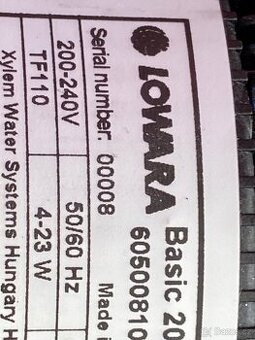 Oběhové čerpadlo LowaraBasic 20-4/130