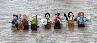 Figurky Lego ze seriálu Přátelé.