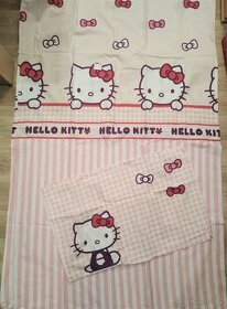 Dětské povlečení 120x 90cm + polštář, motiv Hello Kitty
