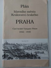 Faksimile Pinas: plán Prahy  1842-1845 - 1