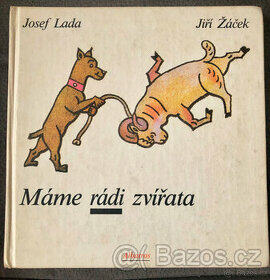 Kniha Máme rádi zvířata - Jiří Žáček, Josef Lada