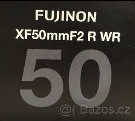 Prodám objektiv Fujinon XF50mm F/2 R WR