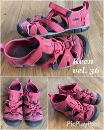 Boty & uzavřené sandálky Keen růžové vel. 36