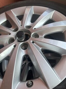 ALU MERCEDES 16+ ventily a krytky