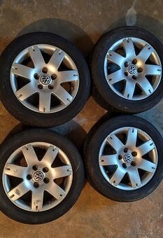 Prodám 4ks Alu kola Volkswagen 5x112 Pneu 205/55/16