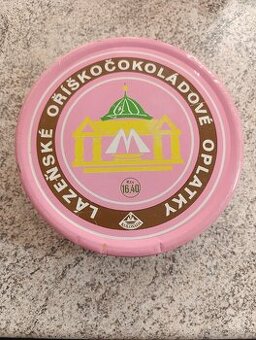 RETRO PLECHOVKA OD LÁZEŇSKÝCH OPLATEK, MARIÁNSKÉ LÁZNĚ - 1