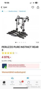 Nosič kol Peruzzo pure instinct rear 3