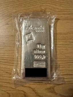 Investiční 1kg stříbrný slitek