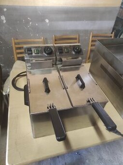 Prodám profesionální dvou fritézu fusegana PC.14000 Kč - 1