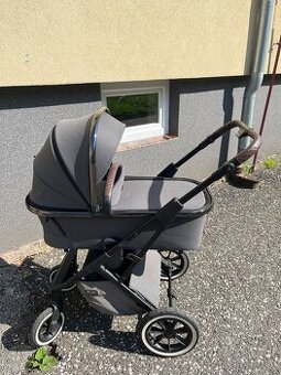 Kočárek Moon Rocca - EDITION 2022 - Anthrazit/black chrome