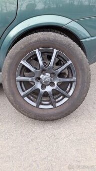 Alu kola R15 + letní pneu 195/65
