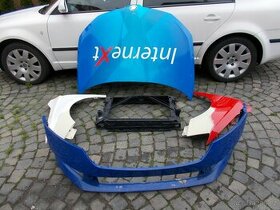 skoda fabia 3,predek,kapota,naraznik,blatnik
