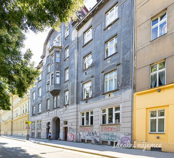 Pronájem bytu 1+1, Pernerova, Karlín, 17000 Kč/měs, 37 m2