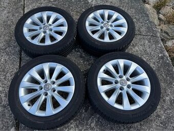 Alu kola Opel 5x110 R16 včetně pneu – originální disky