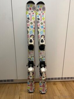 Dětské dívčí lyže 100cm+ lyžáky 20,5 cm