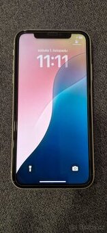 Iphone 11 bílý 64GB v perfektním stavu + obaly, fólie