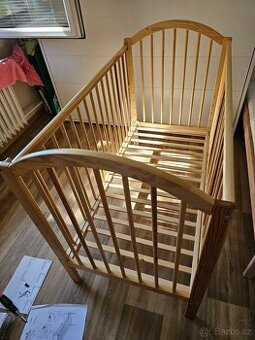 Dětská postýlka Scarlett Alenka a matrace Mon Premier Kokos