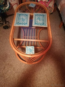 Ratanová sedací souprava 3+1