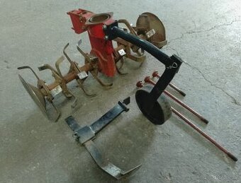 Vari rotavator, kypřící nože, radlička, osy,