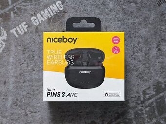 Sluchátka Niceboy Pins 3 ANC