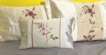 dekorační 3ks polštářů do ložnice Catherine Lansfield