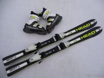 59. Detske lyže HEAD - 110 cm + boty HEAD 32 eu - SET