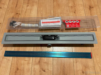 Liniový podlahový žlab 850 Alcaplast s roštem - 1