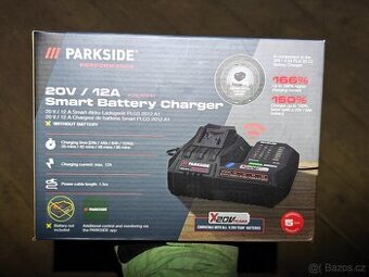 12A Smart Nabíječka Parkside Performance - nová, záruka