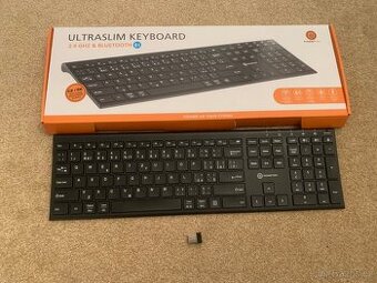 Klávesnice Powerton UltraSlim, CZ/SK