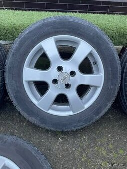Letní pneu 195/60R15 + disky 6JX15 ET27