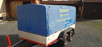 privesny vozik brzdeny