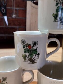 Retro české hrnečky Která vitral