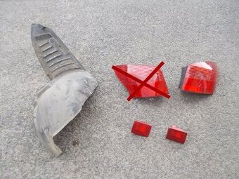 Zadní světla, podběh Peugeot 407 SW