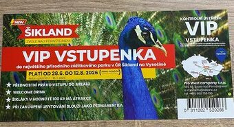 Šikland VIP vstupenka
