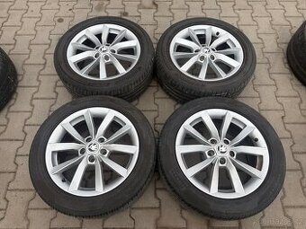 4x al kola 5x112 + pneu letní 225/50 R17