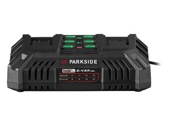 Duální rychlá nabíječka 2 x 4,5 A Parkside PDSLG 20
