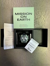 Omega x Swatch Moonswatch mission to Earth