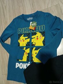 Nové pyžamo Pokémon  vel. 140