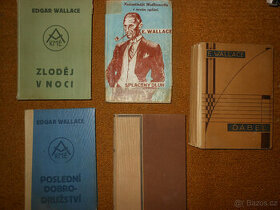 Staré knihy Edgar Wallace - 1