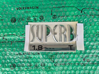 Nový originál nápis \"SUPERB 1.8 T"\ pro Škoda Superb I