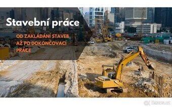 Provádíme veškeré stavební práce, volejte s nabídky