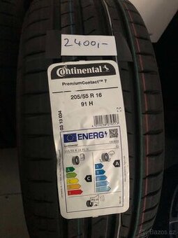 Nové letní pneu 205/55 R16