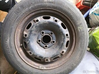 Plechové disky s pneu na výměnu r15 5x100