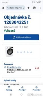 Pračka předem plněná Gorenje W2PNEI74SA1SW/CZ